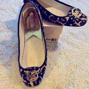 Michael Kors leopard print flats